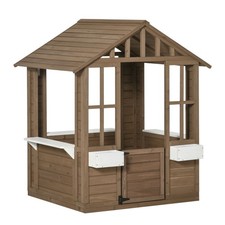 Wooden Kids Playhouse Outdoor