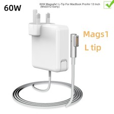 60W Charger Adapter For Macbook Pro 13” A1181 A1184 A1278 A1344 1330 Mags1 L-TIP