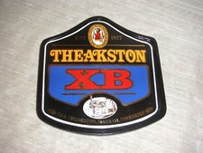 Vintage Theakston XB Ale Large Enamel Pub Entrance Sign Bar Beer Advert Man Cave
