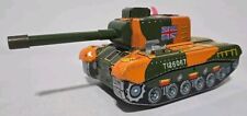 VINATGE JAPANESE TINPLATE FRICTION CAP FIRING TANK T126067 BRITISH FRANKONIA