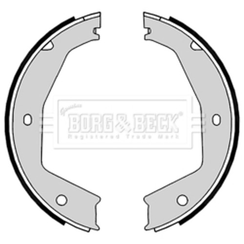 Brake shoes set bbs6441 - set, borg