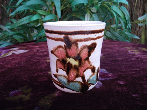 Stoneware studio pottery - stoneware, vase