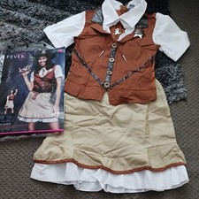 Ladies Sexy Sheriff Fancy Dress Costume Size 12-14   Hen Night