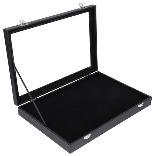 Clear glass display cabinet - glass,