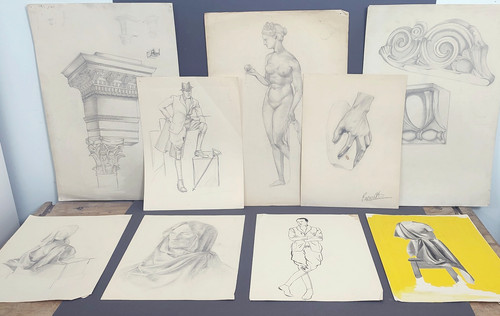 Lot original drawings - of,