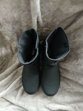 Dark Grey Women's Ankle Boots Size 7