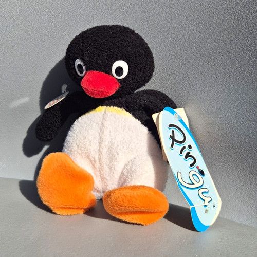 Pingu penguin soft toy - pingu,