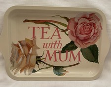 Emma Bridgewater - Roses - Tea With Mum - Small Tin Tray