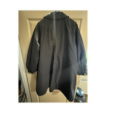 Max Mara Black Cotton Parka