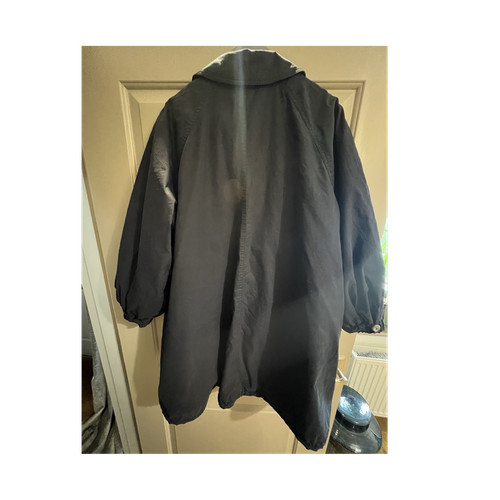 Max mara black cotton parka - mara,