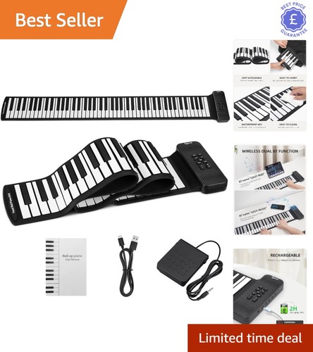 Key portable roll piano - 88-key,