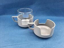 one 2-part grey Drink Up cup