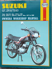 SUZUKI GT ZR50SL TS50 TS50ER HAYNES WORKSHOP MANUAL Motorcycles 1979 - 84
