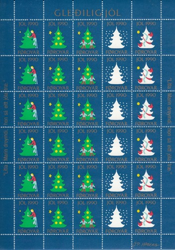Faroe islands 1990 christmas - 1990,