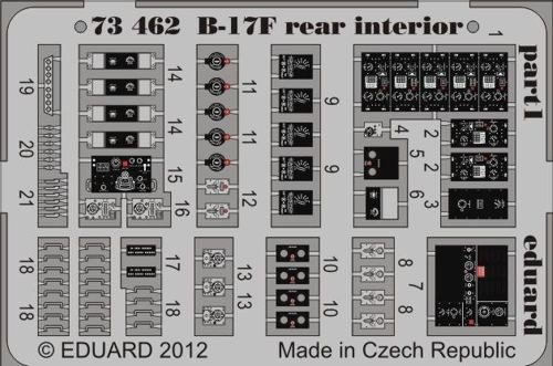 Eduard ed73462 boeing - ed73462, b-17f
