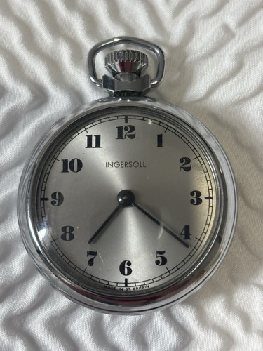 Vintage ingersoll pocket watch - vintage,
