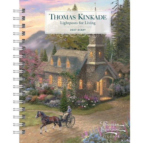 2027 thomas kinkade lightposts - kinkade,