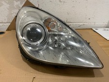Mercedes R171 SLK Headlight Unit right Side Driver halogen damaged mount