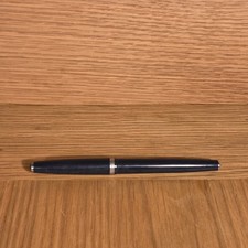 Vintage Platignum Statesman Dark Grey Medium Fountain Pen