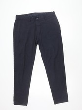 Zara Men's Blue Chino Trousers