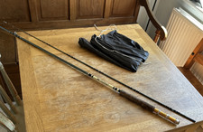 Olympic 8' 2-Piece C-802M Fibreglass Fly Rod & Bag - Japanese - Good Condition