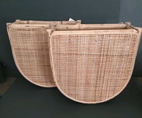 Boho huxley woven cane - woven, rattan
