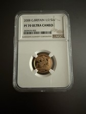 2008 Gold Proof Half Sovereign