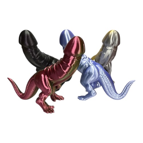 Large dickosaurus rex - rex, 3d