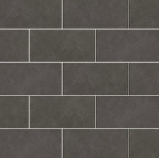 LVT Black Stone Tile Effect