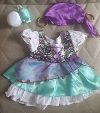 Build A Bear: Gypsy Fortune Teller Esmeralda Satin Outfit With Crystal Ball
