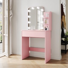 Bedroom Pink LED Dressing