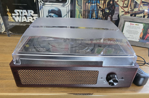 Vinyl record player - record,