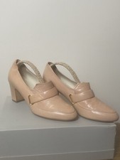 Rupert Sanderson Shoes Size EUR 40 Uk 6.5 Nude colour Leather Made in Italy
