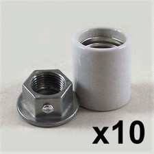 Set of 10 Porcelain 1/2" Light