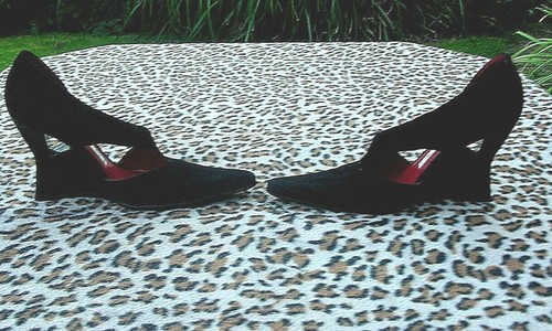 Vintage vicini black suede - vicini,