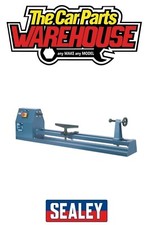 Sealey SM1308 Wood Turning Lathe 1000mm Carpentry Woodworking Workshop 4 Speed