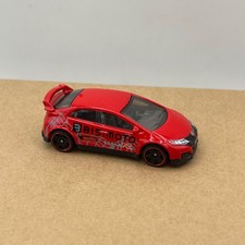 Hot Wheels Honda Civic Type R Red EBIS MOTO 1:64 Scale Diecast Car #14