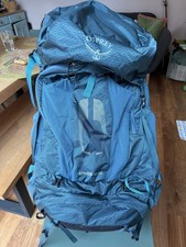Osprey Atmos AG LT 65 Backpack Bag Blue MS/M - USED TWICE ONLY!