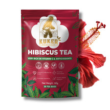 Hibiscus Tea 30 TEA BAGS Premium Hibiscus Tea 50g UK Stock Lower Blood Pressure