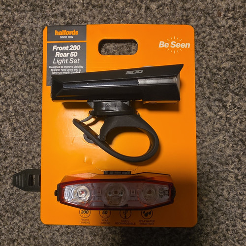 Halfords front 200 rear - halfords,