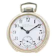 Antique 18s Elgin Father Time