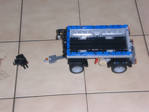 Lego technic container trailer - technic,