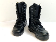 German Army Bundeswehr Combat Boots Black Leather Baltes 260 Mondopoint UK7 EU41