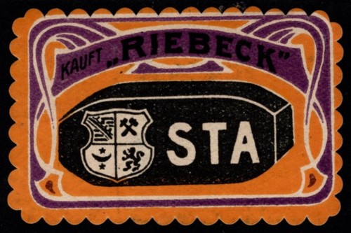 Vintage germany poster stamp - germany,