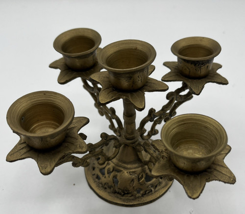 Vtg solid brass light - vtg,