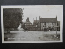 Houses The Street BRANCASTER Nr Burnham Market Norfolk 1911 Horse & Carts