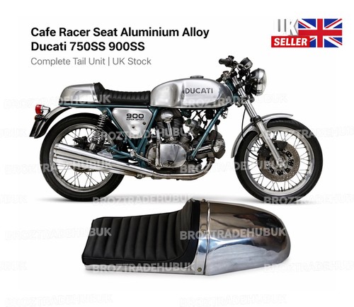 Cafe racer seat aluminium - seat,