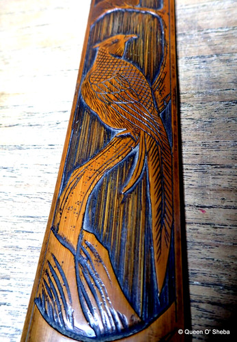 Chinese carved bamboo - carved, page