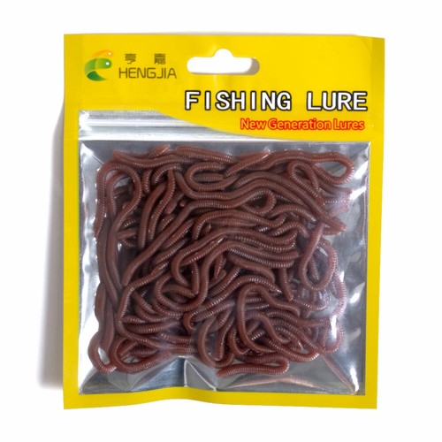 50pcs hengjia soft earthworm - 50pcs,