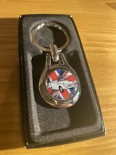 Chrome Morris Minor Key Ring